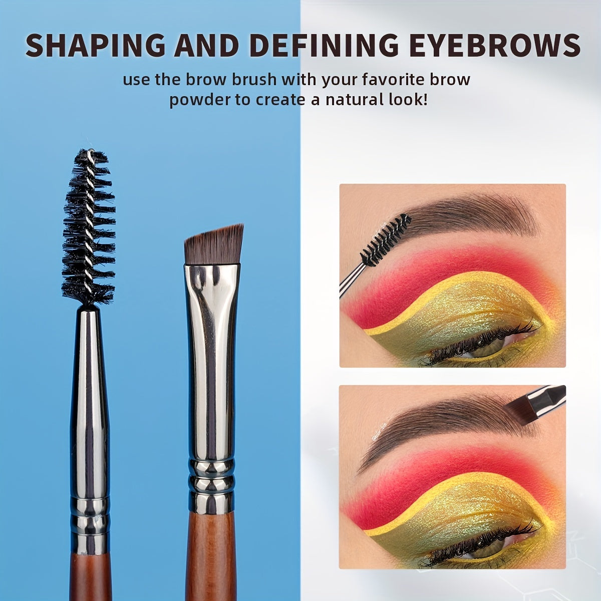 24pcs Makeup Brushes Set Natural Goat Hair Powder Foundation Contour Blending Eyeshadow Eyeliner Makeup Tools