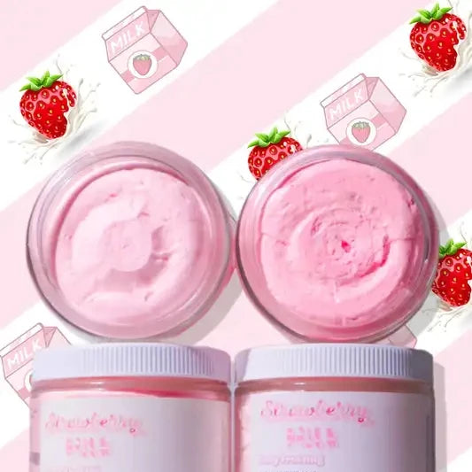 Non-greasy Natural Moisturizing Whipped Body Butter Shea Butter Body Milk Cream