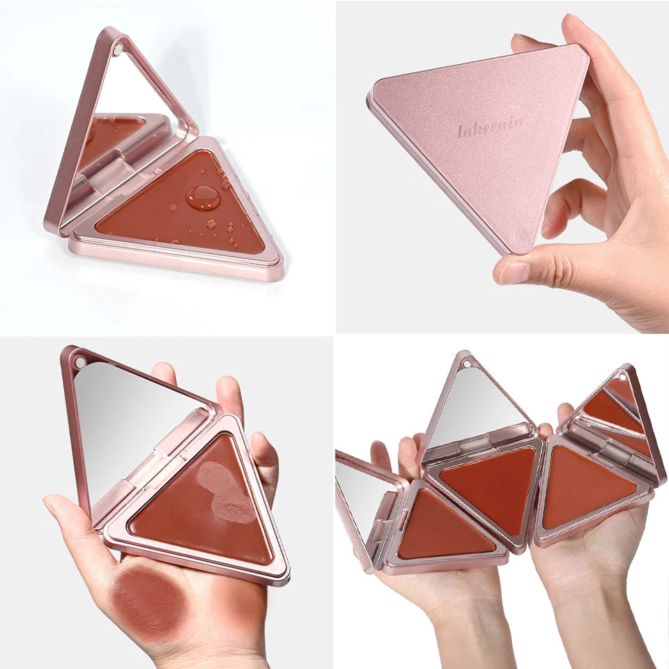 Higher Standard Satin Matte Cream Blush Long-Lasting Makeup Blush Brightening Low Saturation Shrinking and Expanding Natural