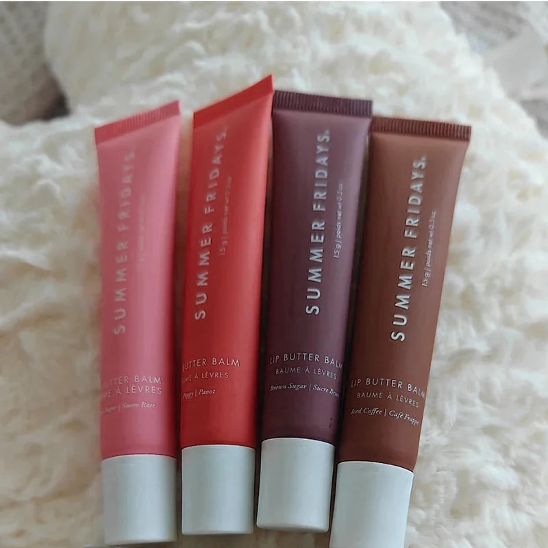 2025 Hot Summer Fridays Polypeptide Butter Lip Balm Liquid Hydrating Moisturizing Lip Gloss Cosmetics Lipstick Cosmetic Lip Care