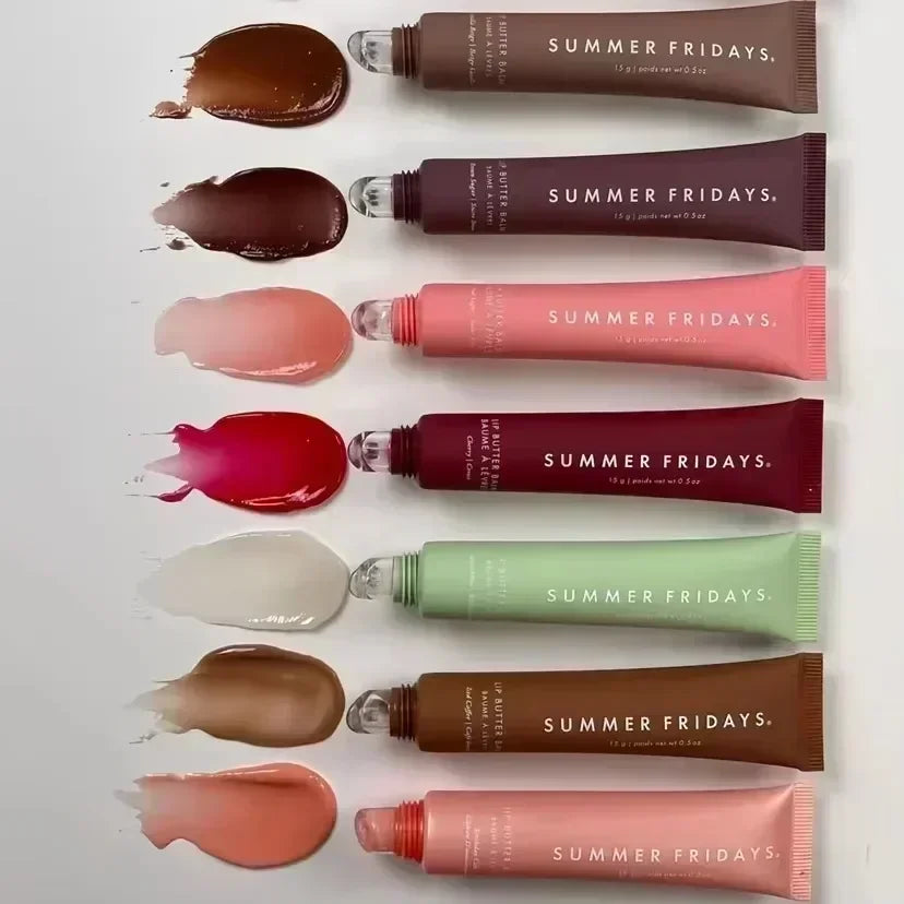 2025 Hot Summer Fridays Polypeptide Butter Lip Balm Liquid Hydrating Moisturizing Lip Gloss Cosmetics Lipstick Cosmetic Lip Care