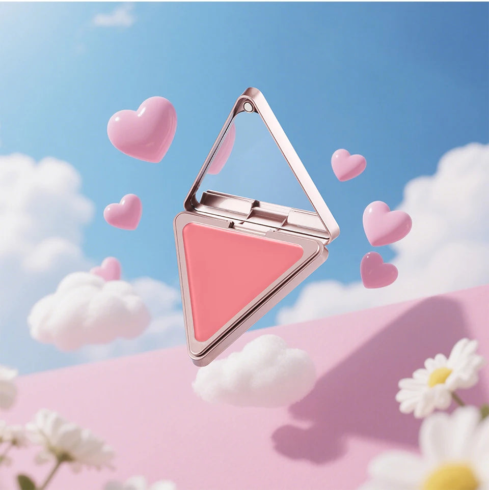 Higher Standard Satin Matte Cream Blush Long-Lasting Makeup Blush Brightening Low Saturation Shrinking and Expanding Natural