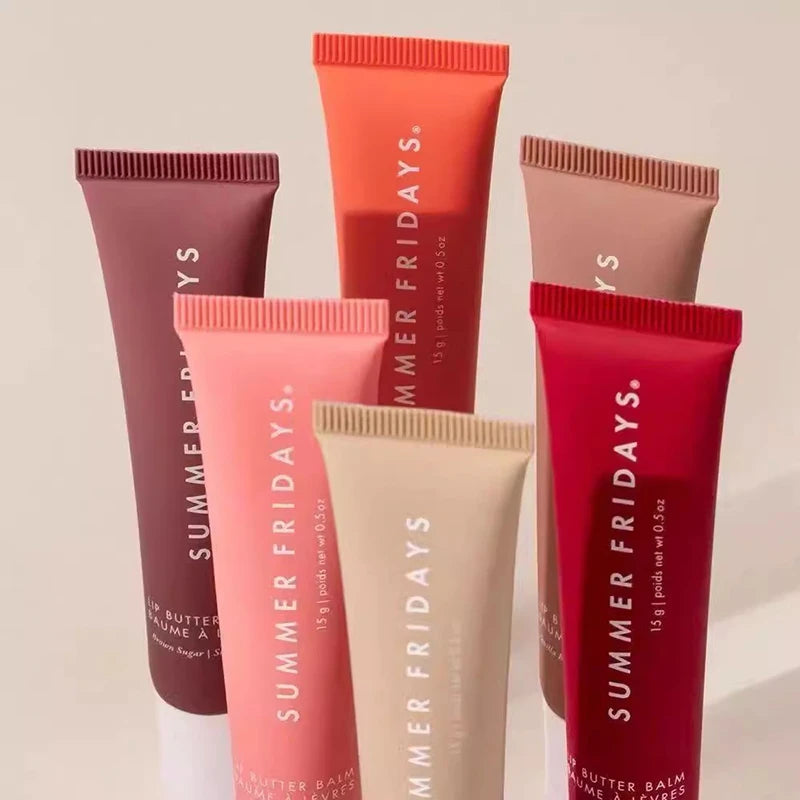 2025 Hot Summer Fridays Polypeptide Butter Lip Balm Liquid Hydrating Moisturizing Lip Gloss Cosmetics Lipstick Cosmetic Lip Care