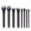 8pcs Makeup Brush Set - Silky-Soft Synthetic Bristles for Foundation Blush Eyeshadow, Easy Clean Cosmetic Kits