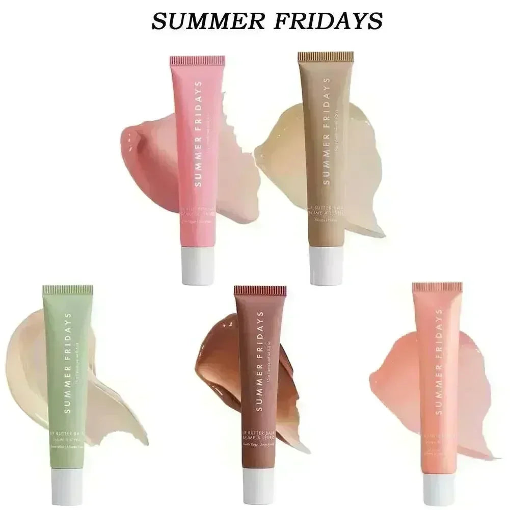 2025 Hot Summer Fridays Polypeptide Butter Lip Balm Liquid Hydrating Moisturizing Lip Gloss Cosmetics Lipstick Cosmetic Lip Care
