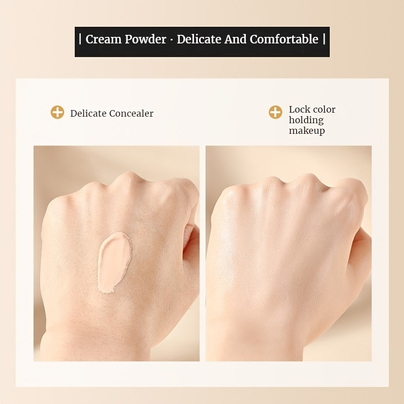 Waterproof BB Cream Full Coverage Concealer, Natural/Ivory 1.41OZ, Long Lasting Foundation Make Up, Oil Control, Even Skin Tone, Hide Pores, Christmas Gift